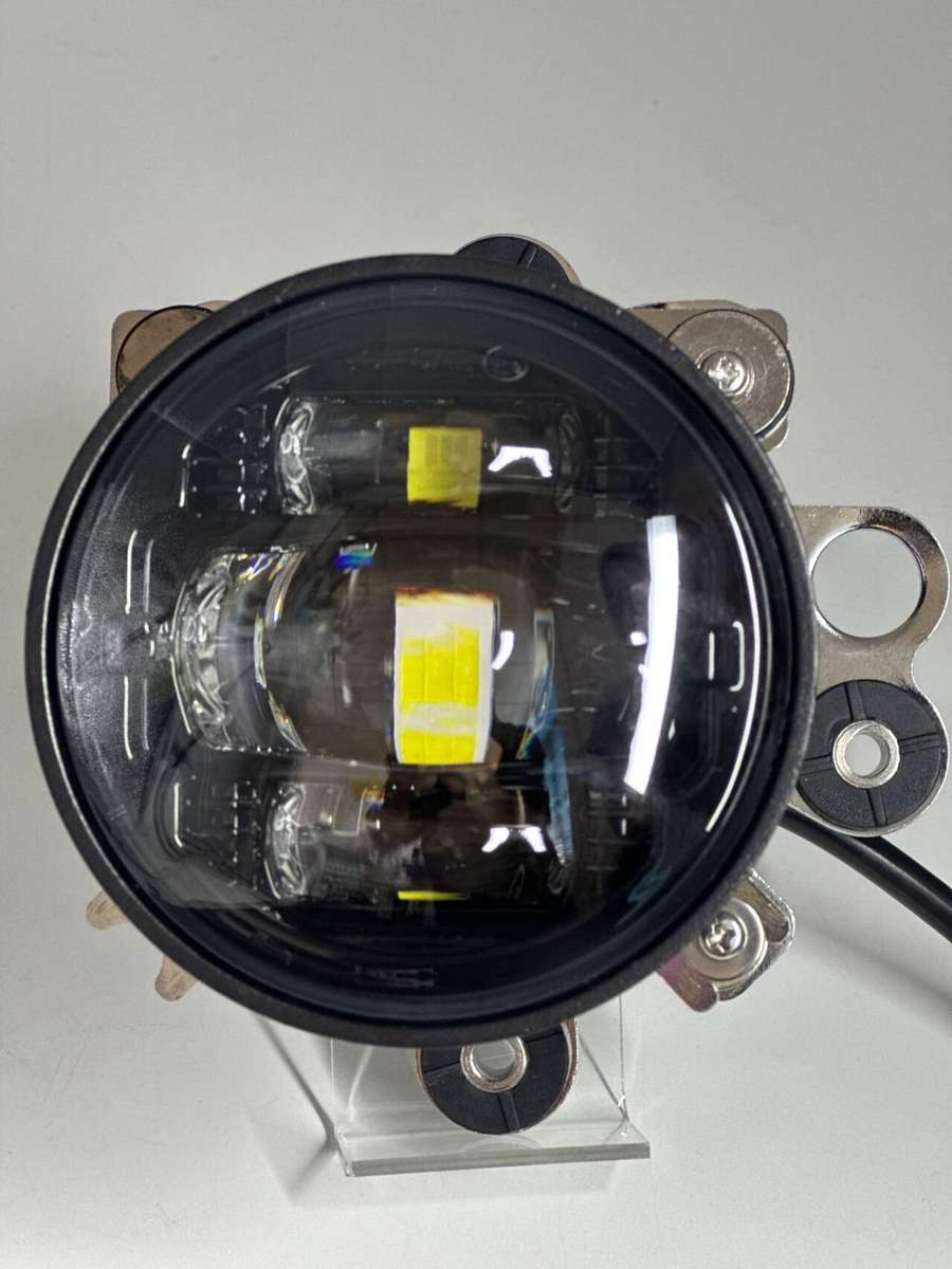 LED Fog Lights with Mounting Bracket DOT Driving Lamp For Honda Goldwing GL1800