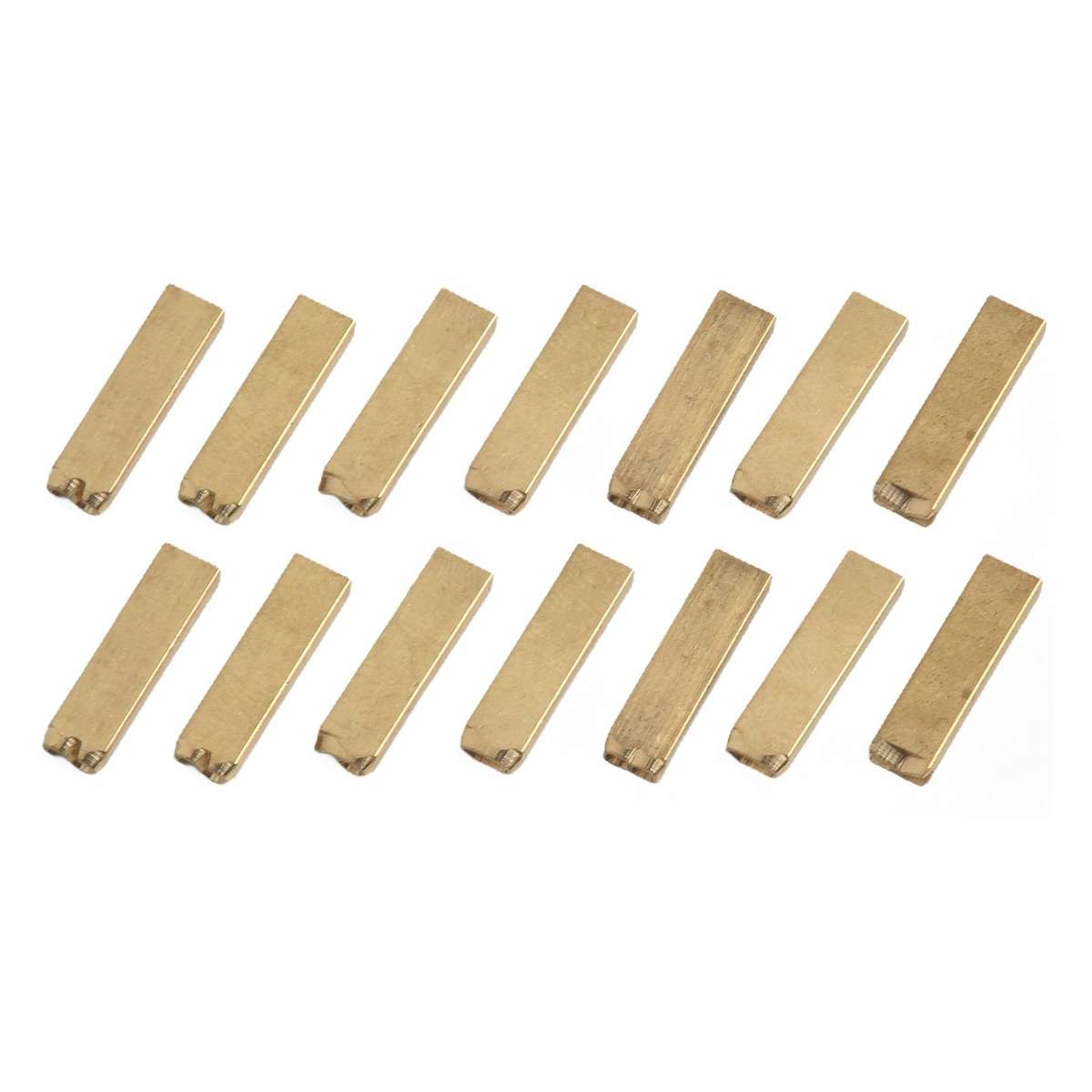 120pcs Coding Machine Word Grain Copper Letters Thermal Ribbon Printing Font