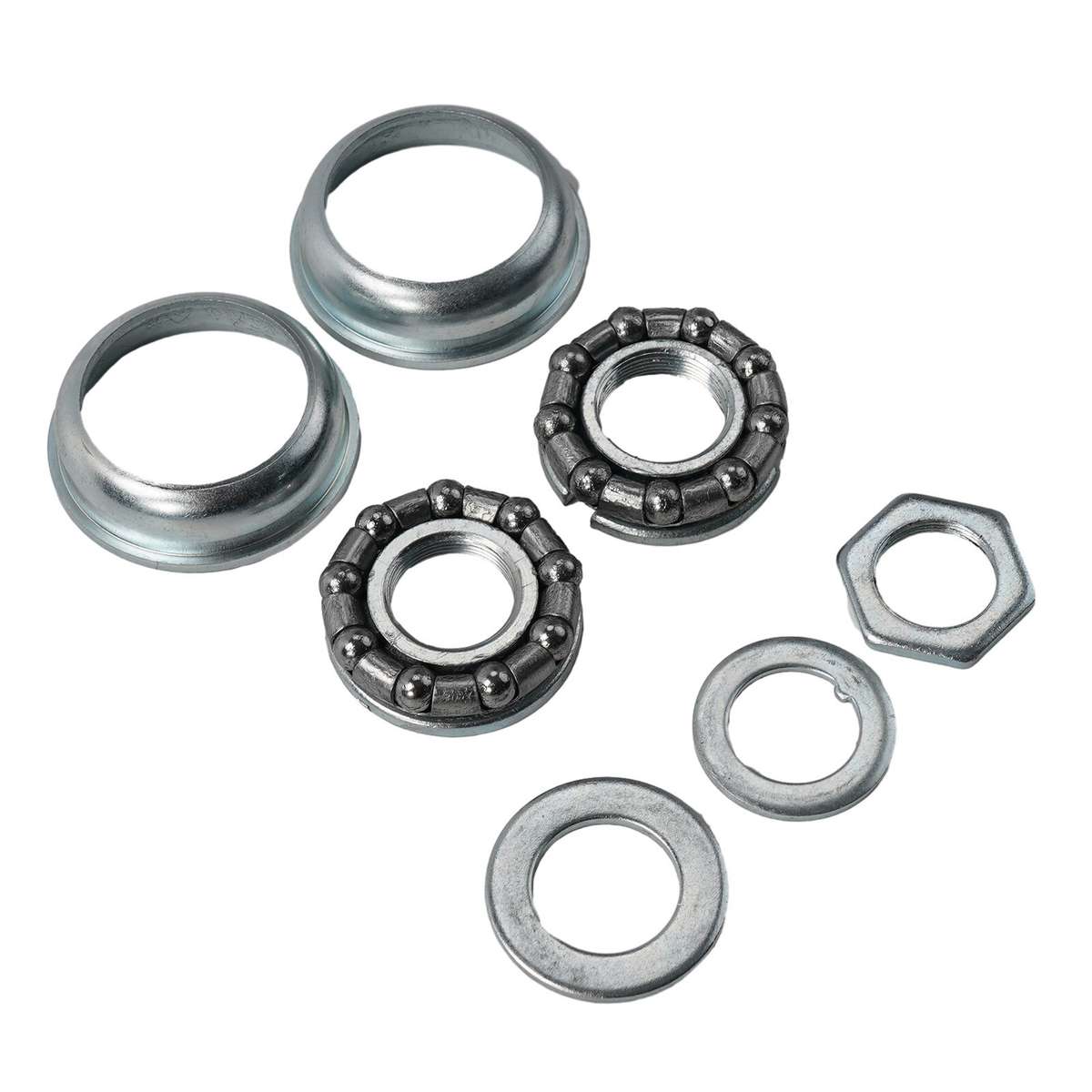 Bike Bicycle Bottom Bracket BB Cup Bearing Set For Large Shell 1 Piece Crank