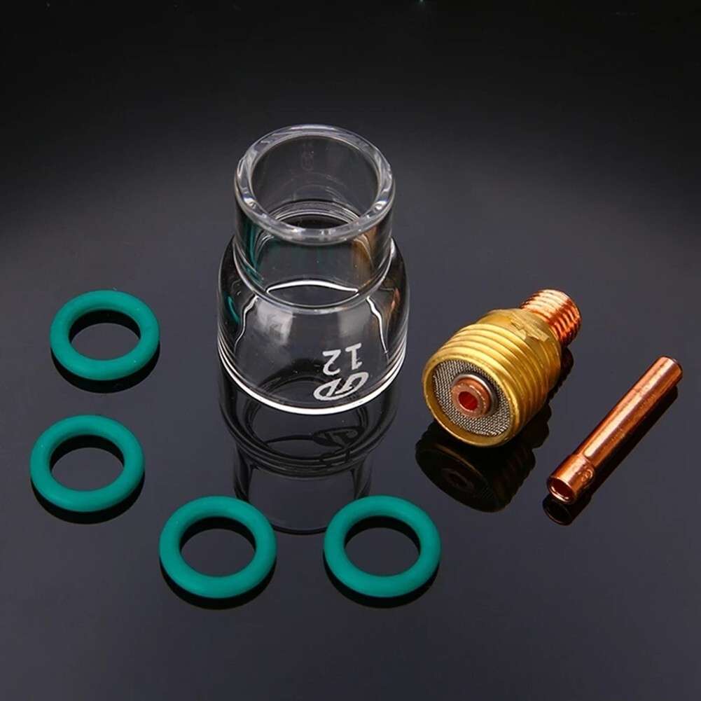 7Pcs Torch TIG Welding Gas Lens #12 Cup For WP9 20 25 24 WP17 26 18