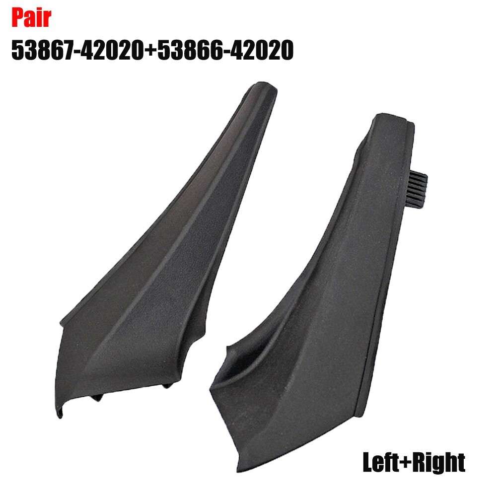 1 Pair Front Fender To Cowl Hood Side Seal For Toyota-Rav4 2013-18 53867-42020