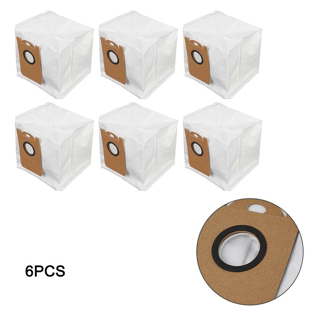 6 Pcs Reusable Dust Bag For Laresar Pro Robot Vacuum Cleaner For