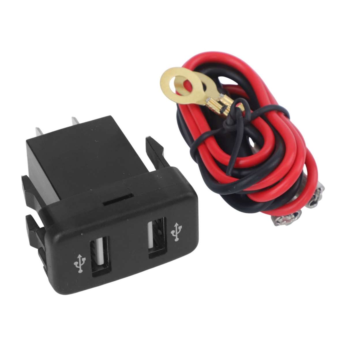 Car Dual USB Phones Charger Parts For Toyota FJ-Cruiser 2007-2014 Accessories