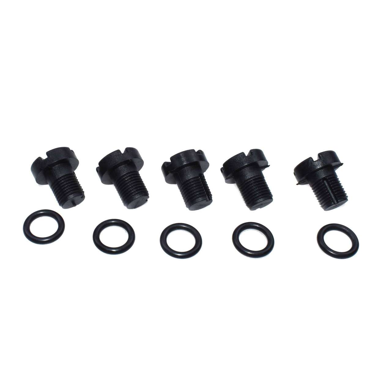 5PCS Radiator Overflow Coolant Bottle Expansion Tank Bleed Screw For BMW E30 E36
