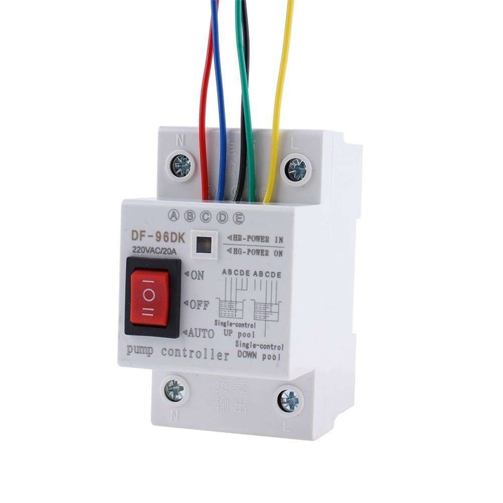 Automatic Water Pump Controller Switch Tank Liquid Level Detection 20A 220V 50Hz