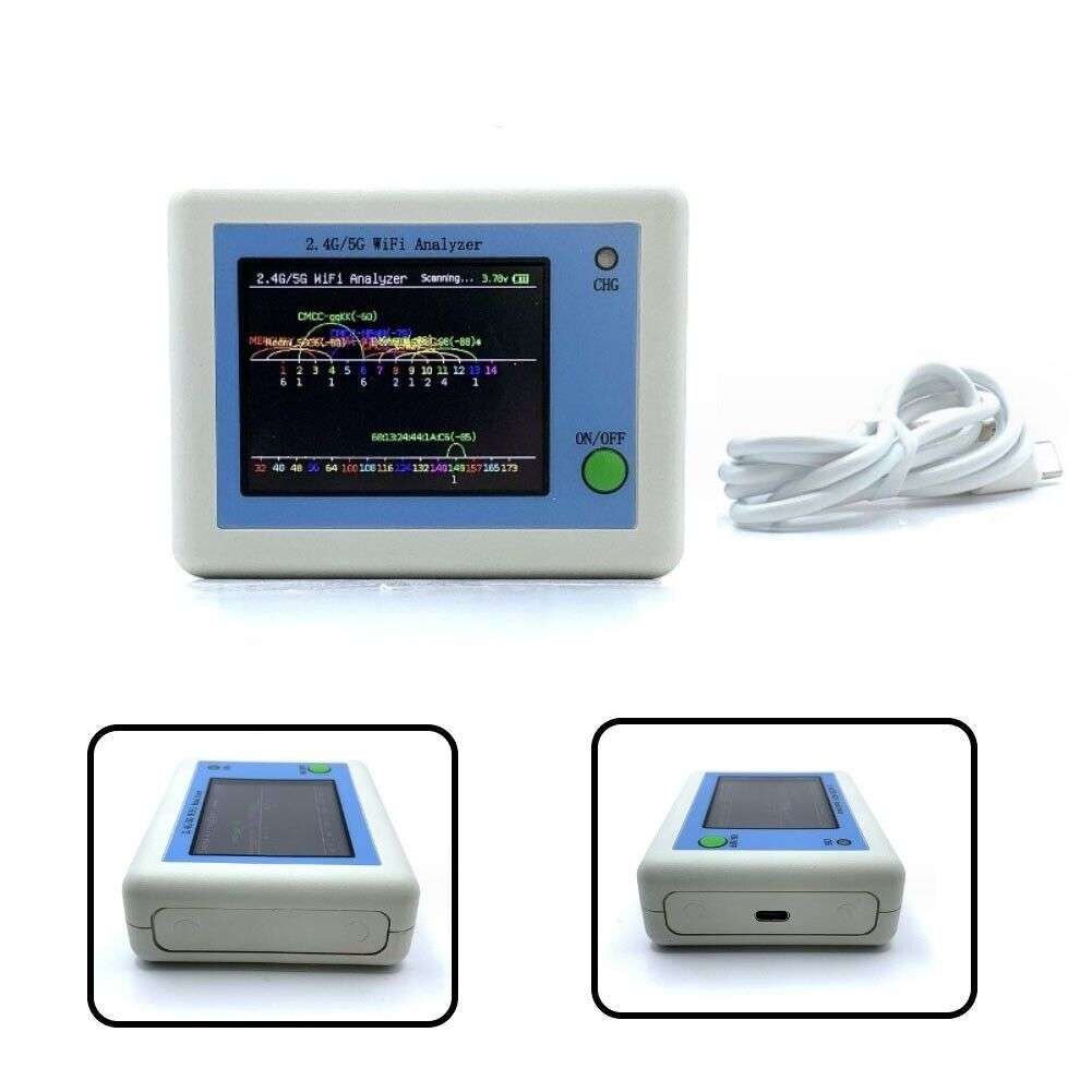 1xWIFI Signal Scanning#Tester WIFI Signal/ Analyzer 2.4G/5G Management-Assistant