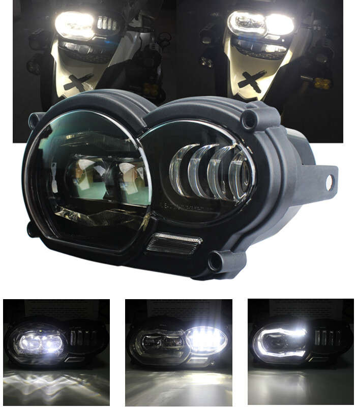 For R1200 GS 2005-2012 R1200GS Adventure 2006 2007-2013 LED Headlight DRL Hi/Lo