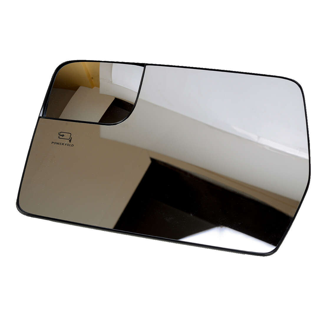 Left Side Mirror Glass w/ Blind Spot Mirror Heated Fit For Ford F-150 11-2014