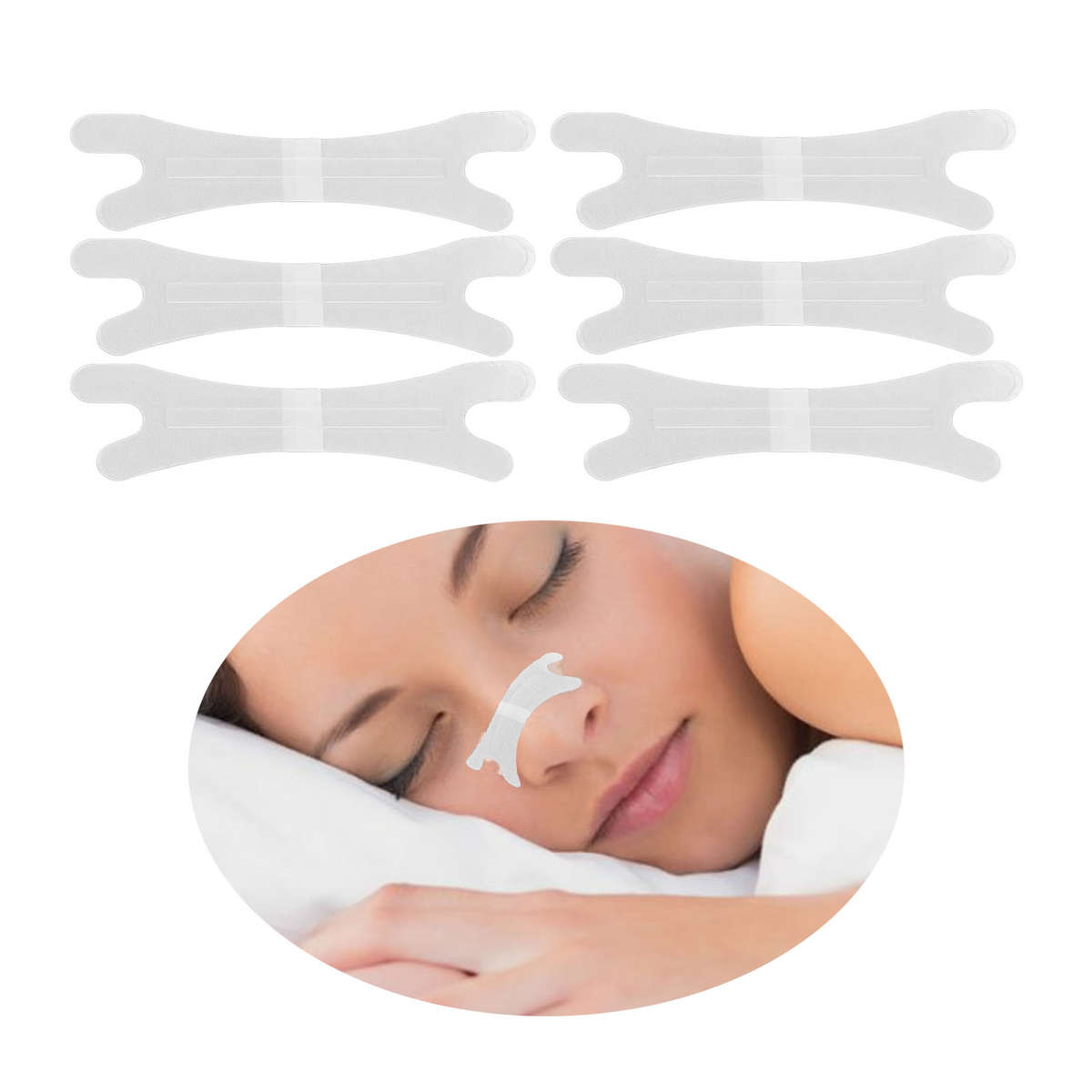 25pcs Nasal Strips Reduce Snoring CongestionReli
