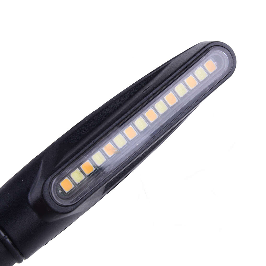 Pair Motorcycle LED Turn Signal Indicator Light DRL Daytime Running Lamp New