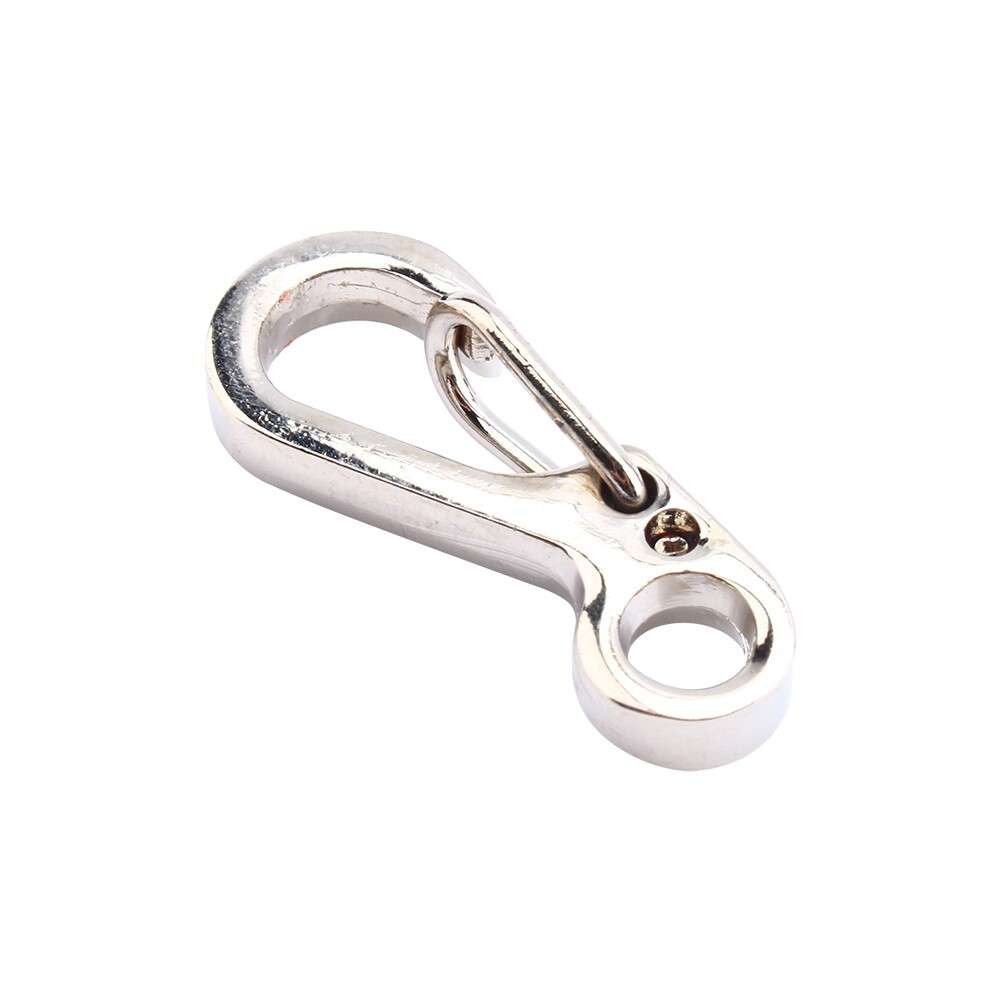 Mini EDC Carabiner Snap Spring Clips Hook Survival Keychain Tool CW