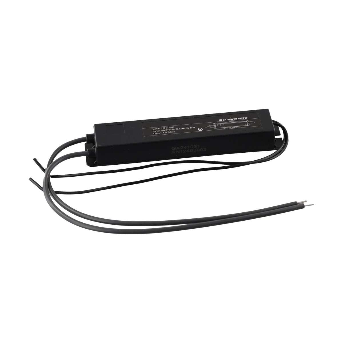 120VAC 5kV 30mA Neon Light Transformer For Enhanced Signage