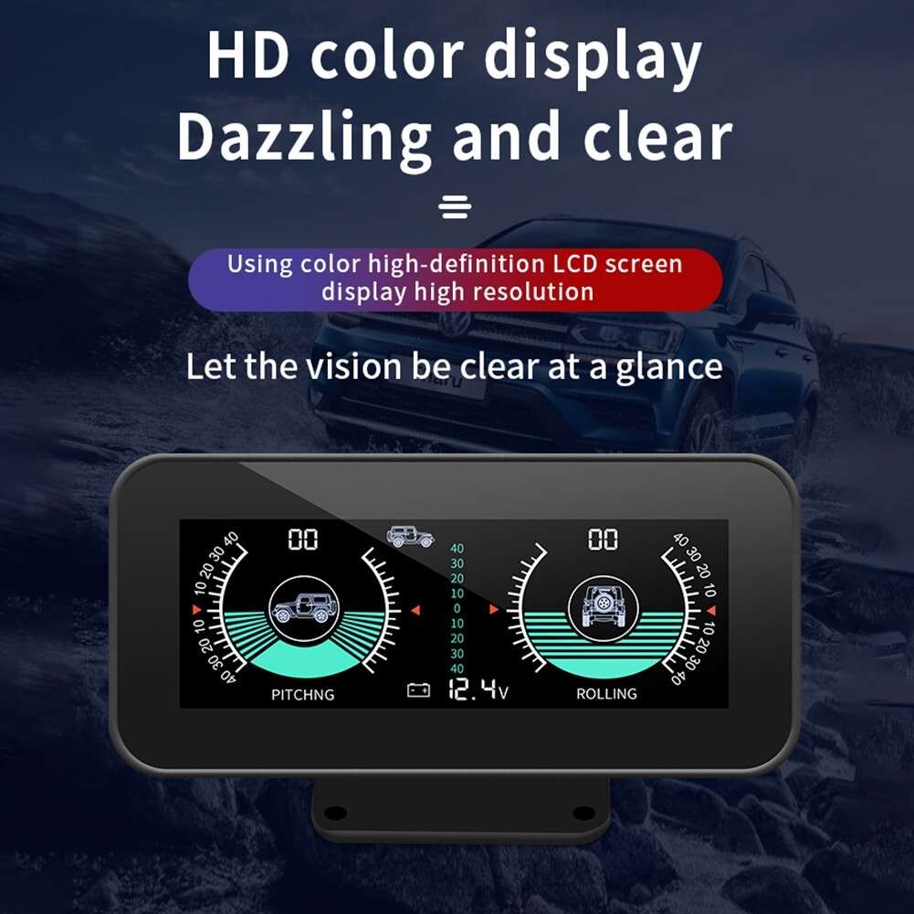 Brand New Inclinometer City Driving Mode Guage Indicator Off-road Mode