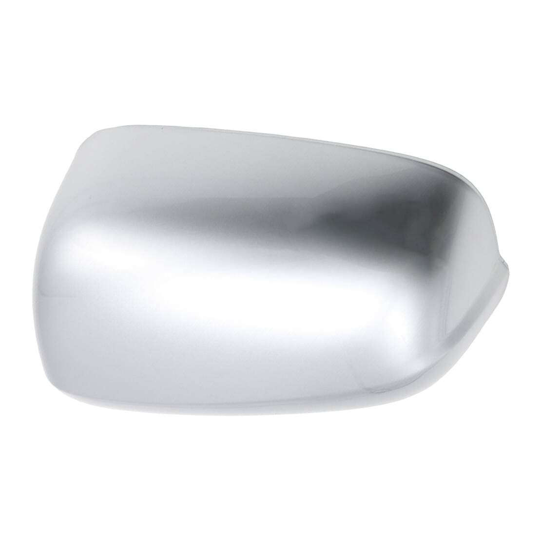 Silver Left Side Rearview Mirror Cap Cover Fit For Honda Fit/Jazz 2009-2013 ABS