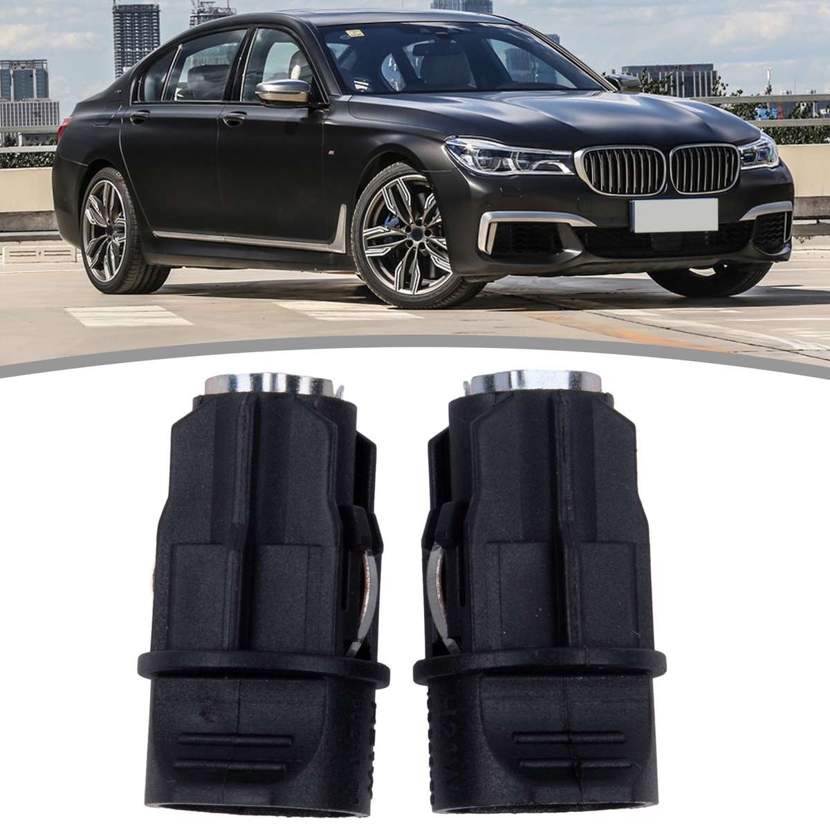 Rear Tail Light Socket For BMW 3 5 7 Series X6 Z4 E65 E66 F30 F31 (2 Pcs)