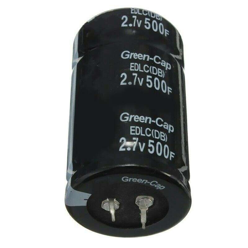 6pcs Black 2.7V Farad Capacitor 500F 35*60MM Super 2.7V-500F-Capacitor