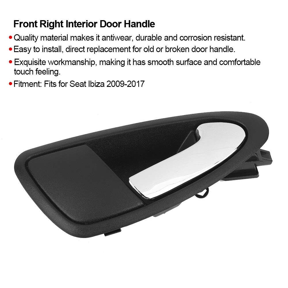 Car Front Right Interior Door Handle For Seat 2009-2017 6J1837114A