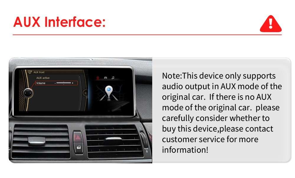 Android 13 Apple Carplay GPS For BMW X1 F48 Navigation Car Stereo 10.25" Screen