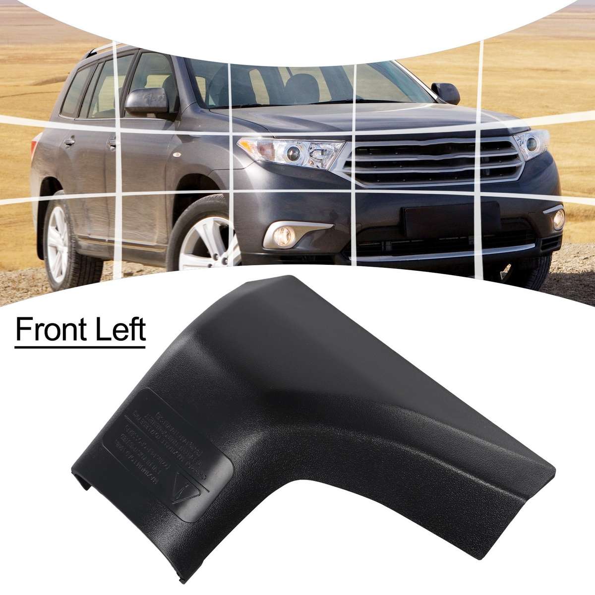 For Highlander For Xle For Xse Roof Rack Cover Front Left PT76748200CVLR New