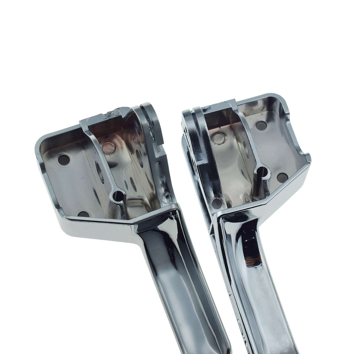 2X Interior Inner Door Handle LH RH For 07-14 Ford Edge 07-15 Lincoln MKX Chrome