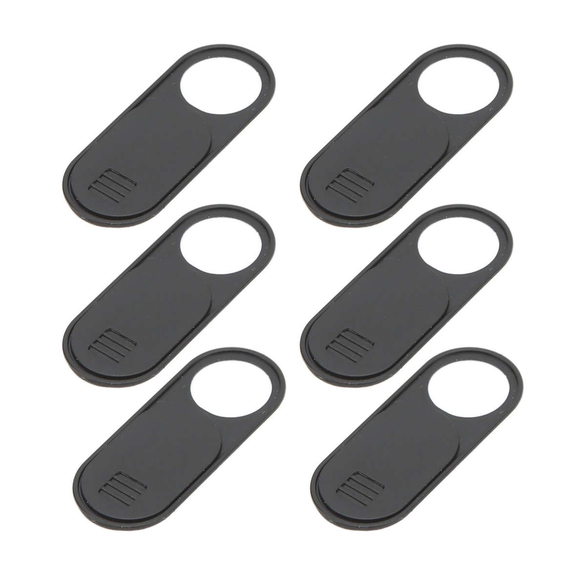 6PCS Car Thin Camera Slide Cover Interior Cabin Camera Blocker Part For