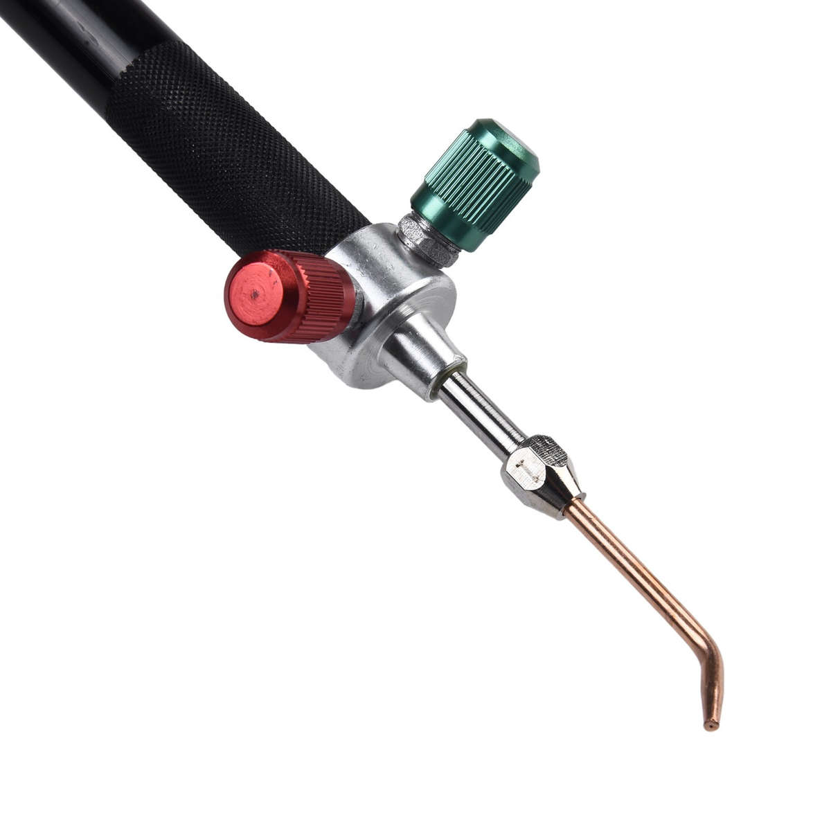 Mini Gas Welding Cutting Oxy Oxygen Acetylene Torch Kit Welder Tool & 5 Nozzles