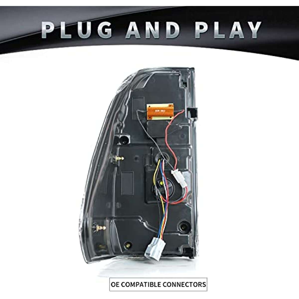 For Toyota Hilux/VIGO/REVO/CONQUEST 2015-2022 Pair LED Tail Lights Assembly