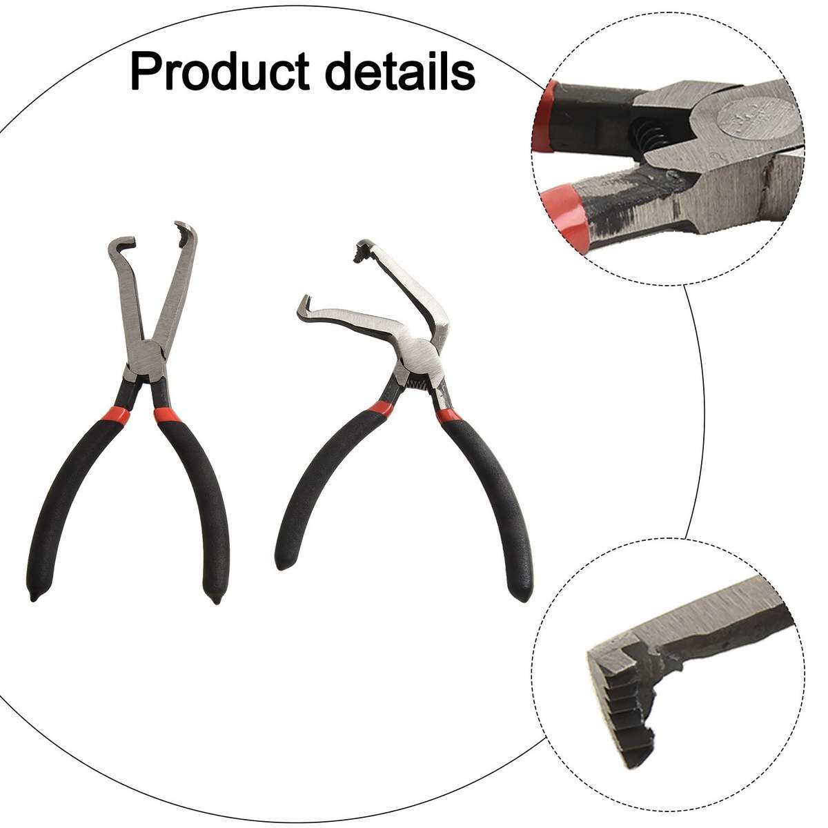 3PC Electrical Disconnect Pliers 60 Degree Electrical Connector Separator Wiring