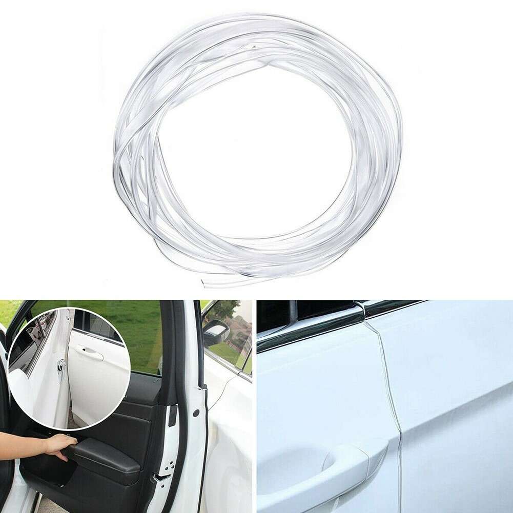 1 Pcs 10ft Strip Car Door Edge Trim Molding Rubber Guard Acti-Scratch