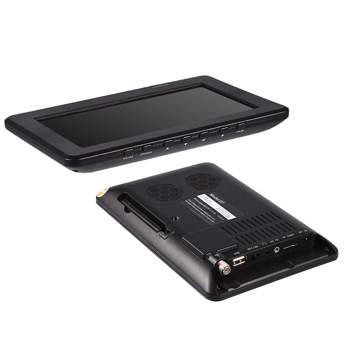 Portable ATSC 16:9 Digital TeleVision TV TFT LED 1080P Video Player CHW