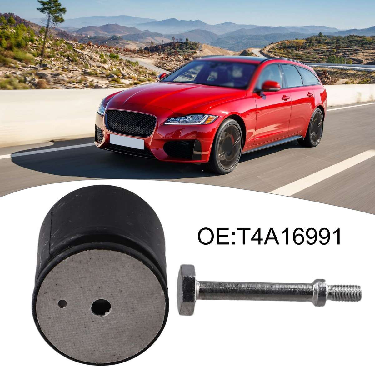 Performance Driven Rear Exhaust Rubber Dampers For Jaguar XF And XE Models