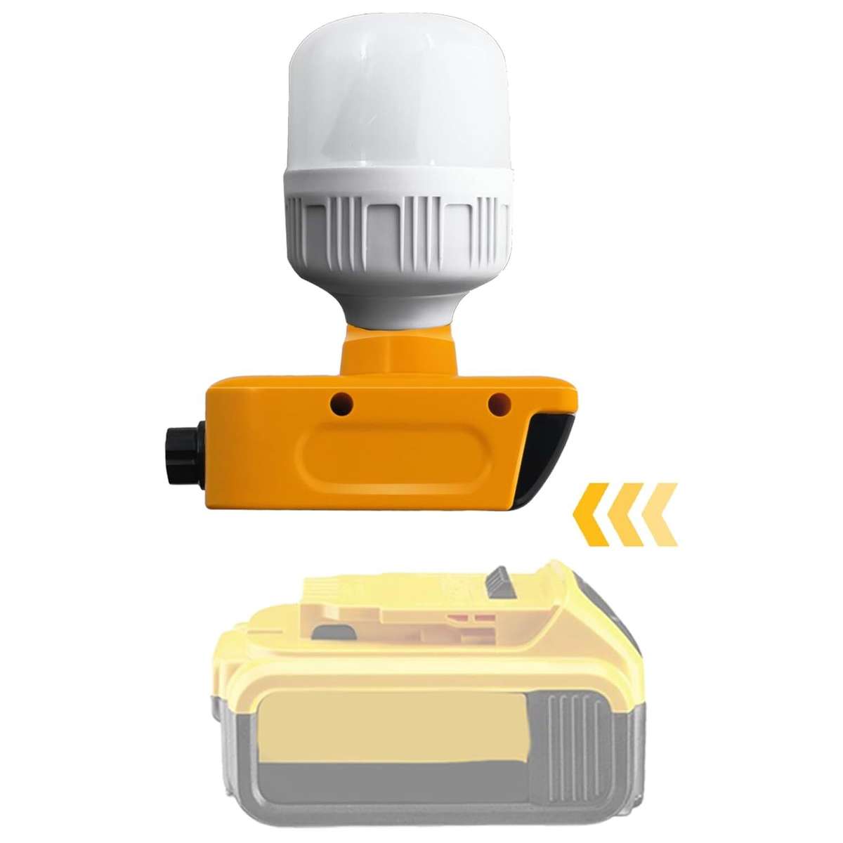 1300LM LED Work Light Protable Lamp Flashlight FloodLight for Dewalt 18V Battery