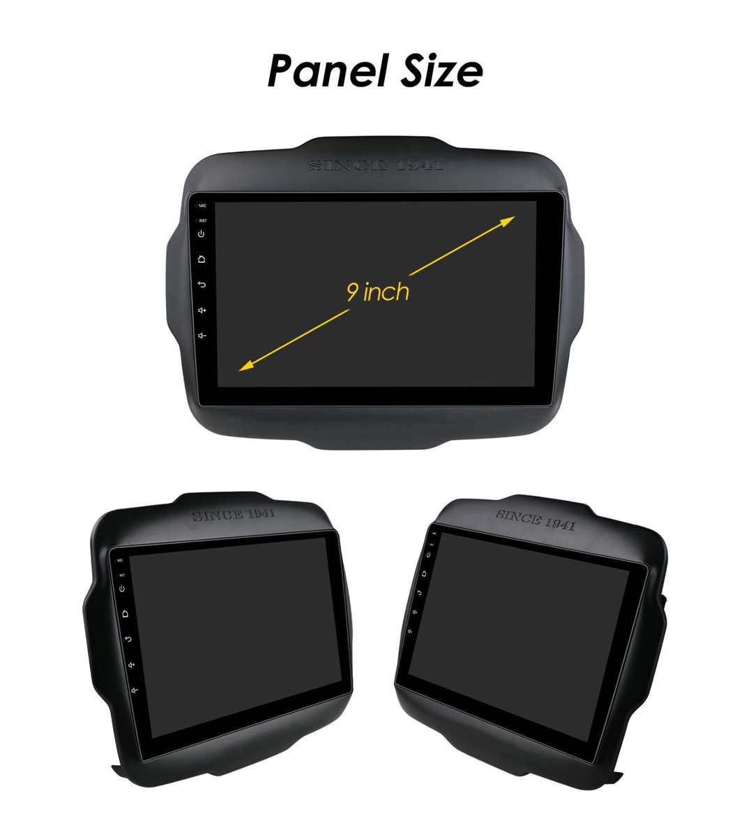 For Jeep Renegade 2016-2020 Android12 Car Radio Stereo Carplay GPS Player+Camera