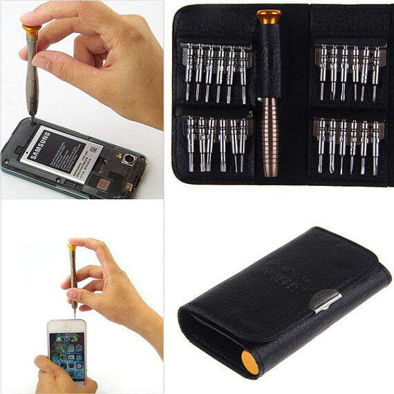 25 in 1 Screwdriver Set Repair Tool Kit  + Case