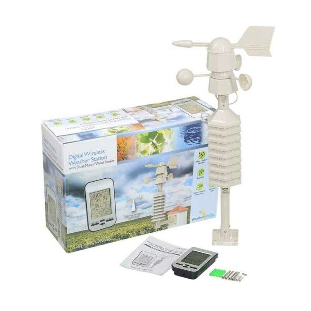 Digital Wireless Weather Meter Small Weather Station 433MHz Wireless Anemometer
