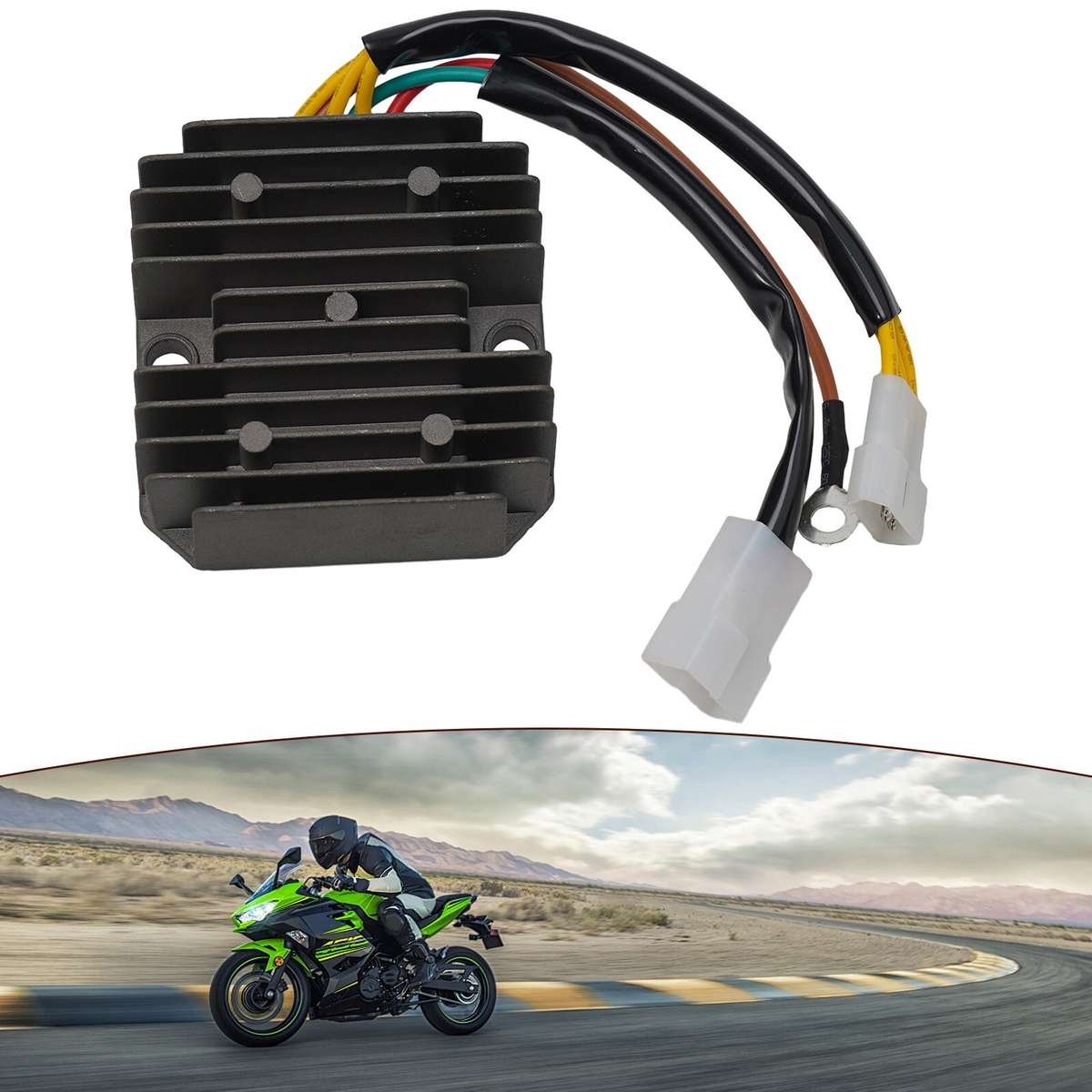 1x Motorcycle Voltage Rectifier Regulator Fit For F650GS F650ST ROAD FUNDURO