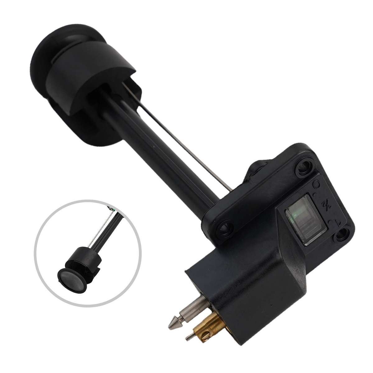 Boat Fuel Tank Connector/Pickup With Fuel Meter Fitting For Outboard Fuel Gauge