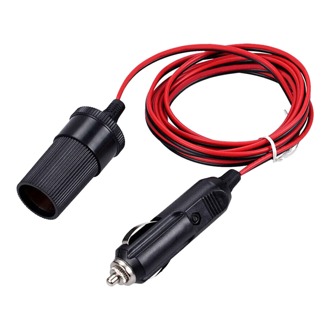 Car 1x Cigarette Lighter Socket Extension Cord Cable 16 ft Universal