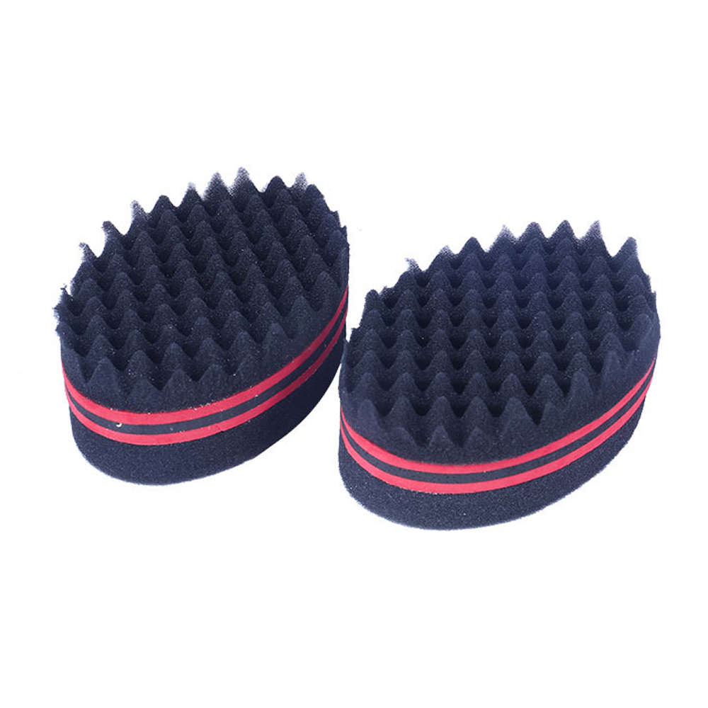 Wave Barber Hair Brush Sponge For Dreads Afro Locs Twist Curl Coil Barbershop