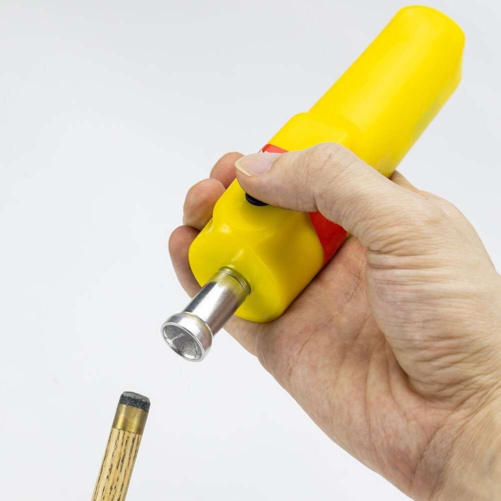 Quick And Effective Electric Cue Tip Shaping Tool For Pool And For Snooker Cues