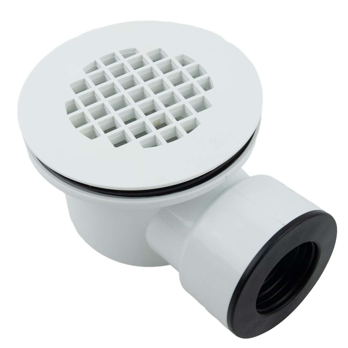 Shower Drain For 1.5 Inches Pipe Grid Low Profile Accessories Brand New