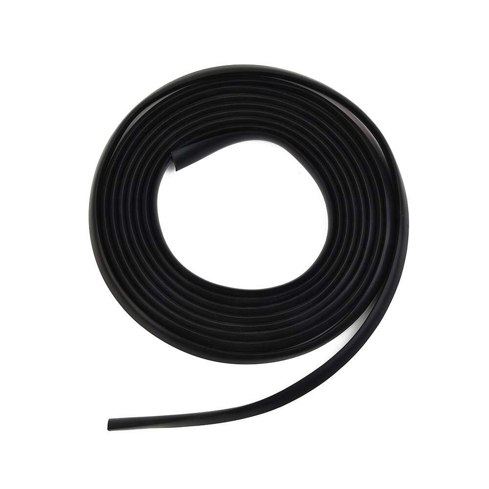 4m V-Type Car Seal Strip For Auto Car Side Glass Rubber Black Parts