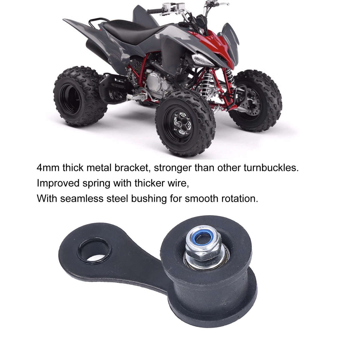 Motorcycle Chain Roller Tensioner With Spring Part For Street Dirt Pit Bike ATV