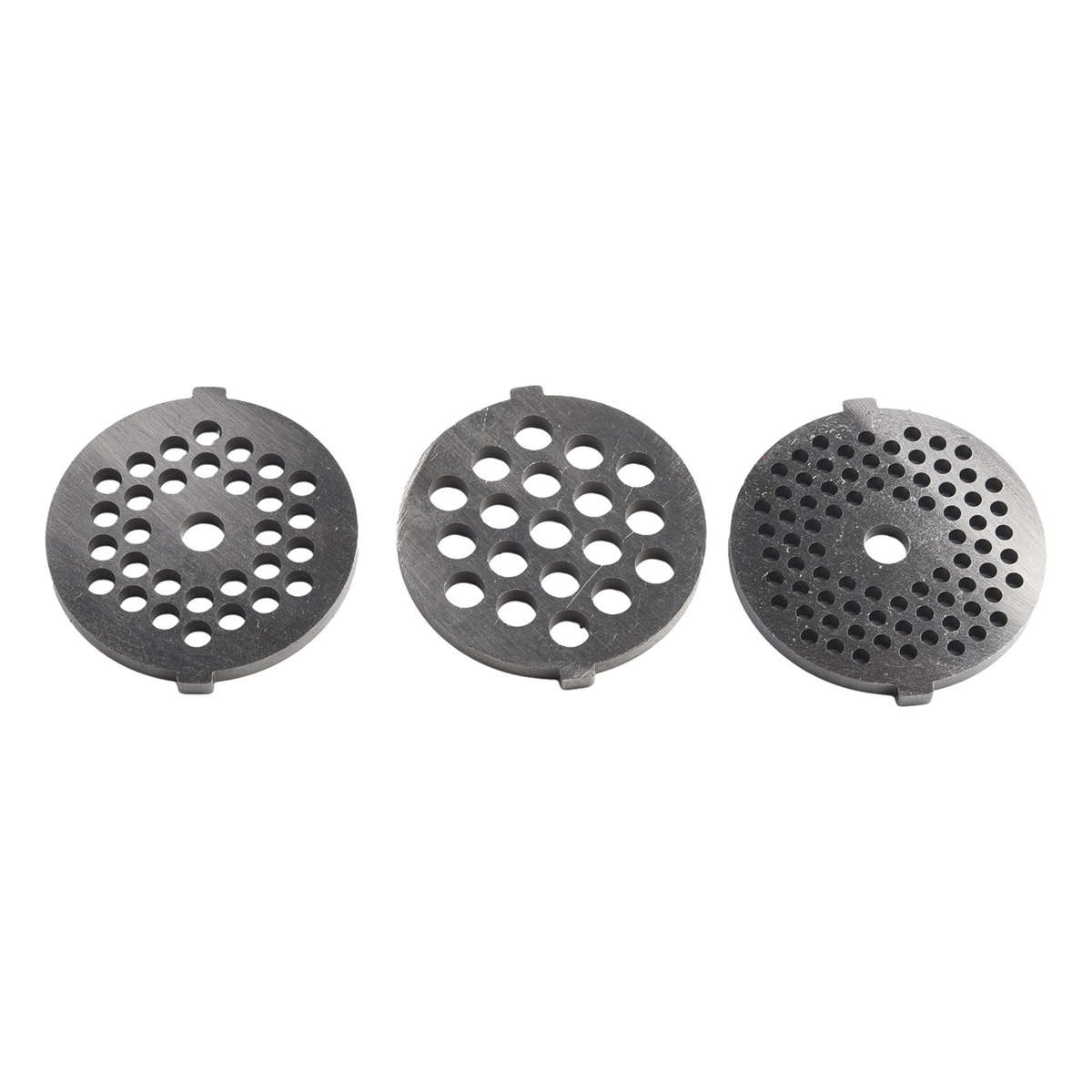 6X Meat Grinder Mixer Plate Discs Stainless Steel Kit-Food Grinders Accessories