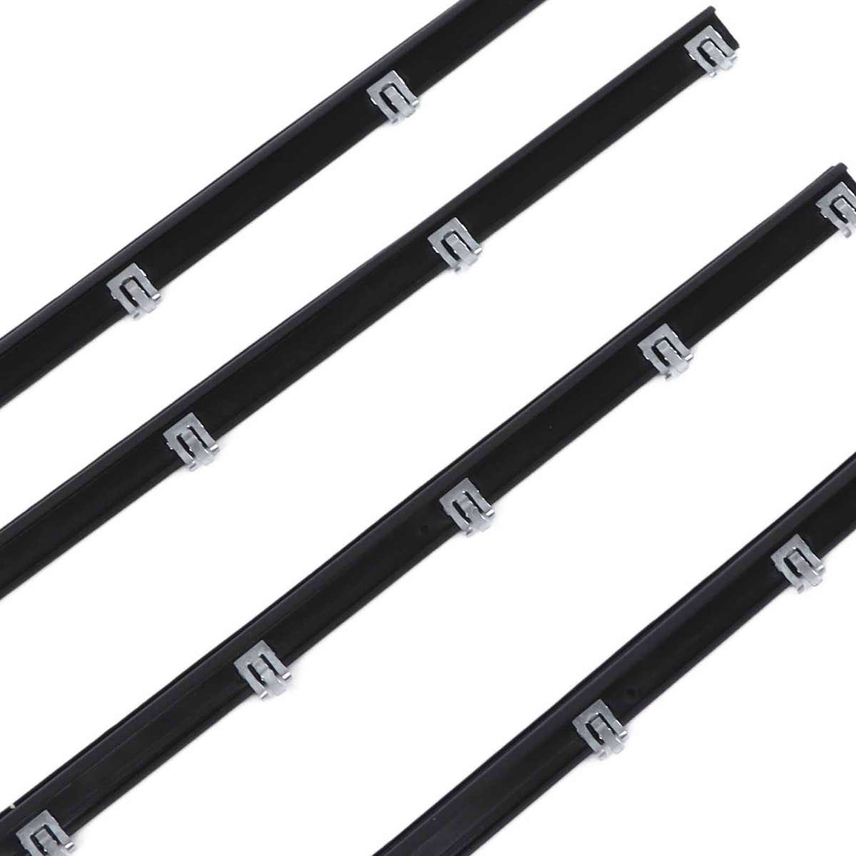 4pcs Window Sweep Felts Seals AM41543318 Weatherstrip Kit Part For Truck