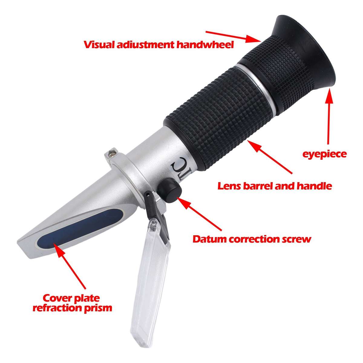 Refractometer ATC Refractometer Antifreeze Coolant-Tester Battery Tester