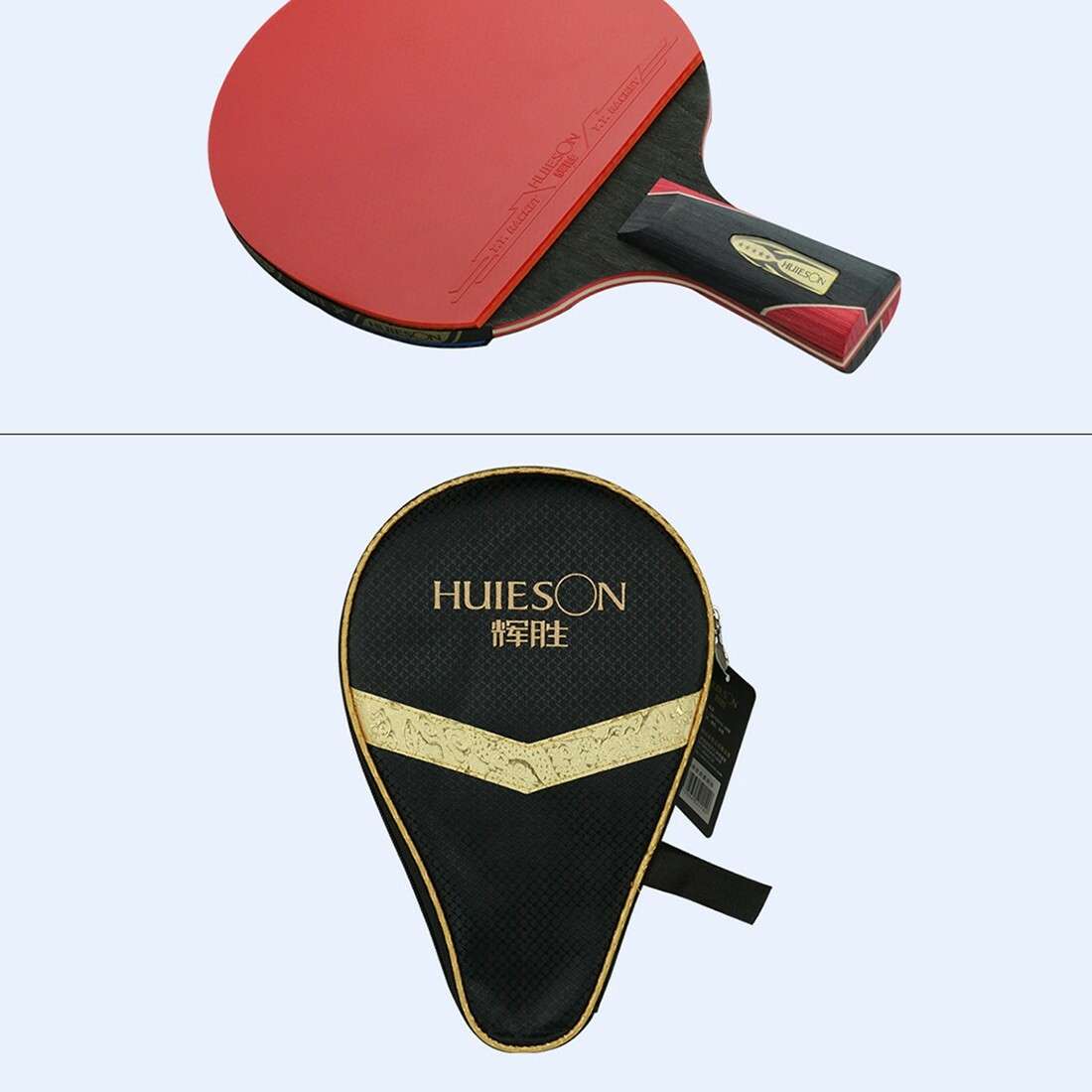 Single Professional Training Carbon Table Tennis Bat Racket Ping-Pong Paddle
