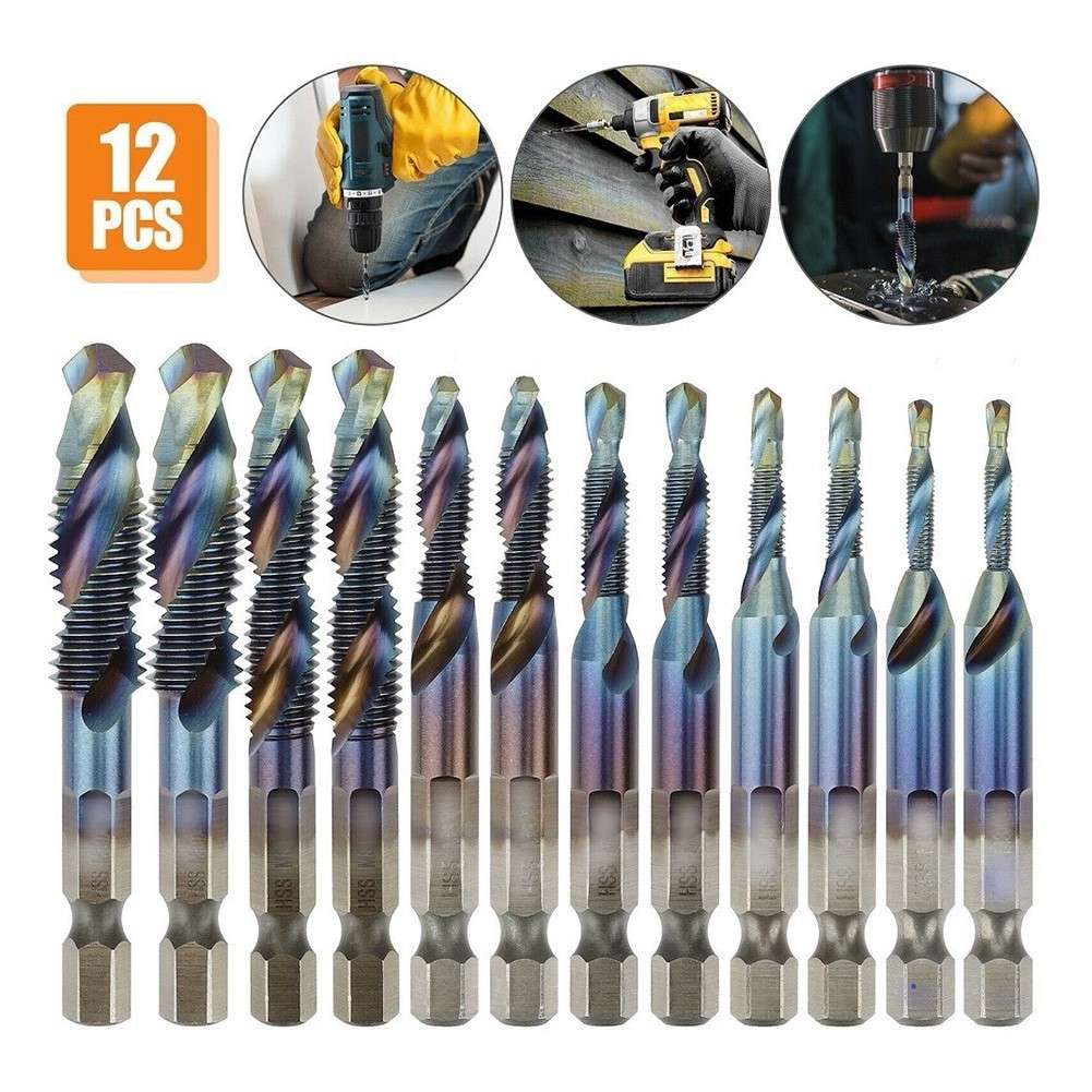 Versatile And Easy To Use Hex Shank Drill Bits Set For Various Applications