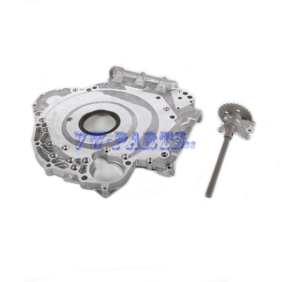 3.2L End Cap Crankshaft Sealing Flange Fit For AUDI A4 A6 A8 AUK BKH BYU