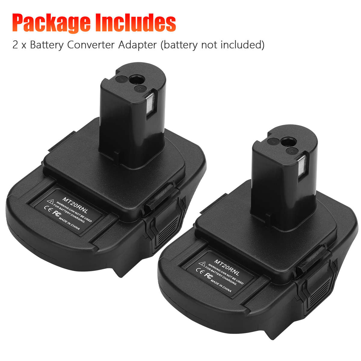 Battery Adapter MT20RNL for Makita Li-ion Batteries Convert for Ryobi 18V Tools